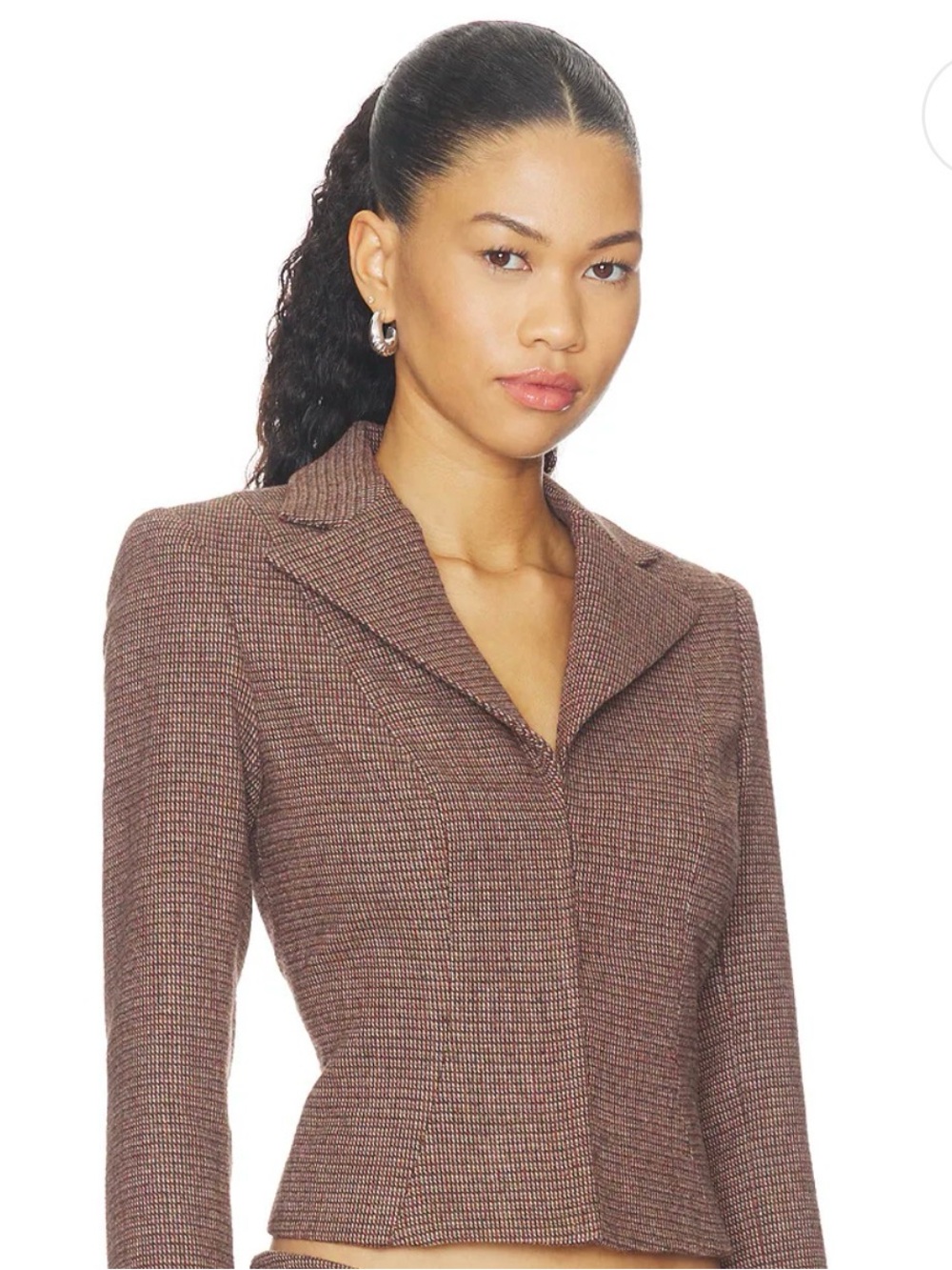 Amanda uprichard sutton jacket in toffee